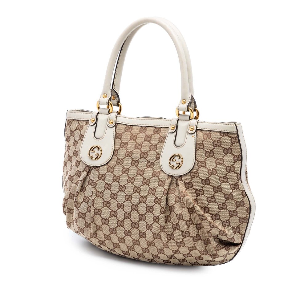 Pre-Loved Gucci GG Canvas Scarlett Tote - Picture 2 of 7